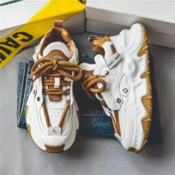 Chunky & Fashionable Sneaker | Running Shoes with Rubber Outsole Sneakers For Men-image-41