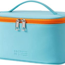 Women Blue Cosmetic Bag-image-70