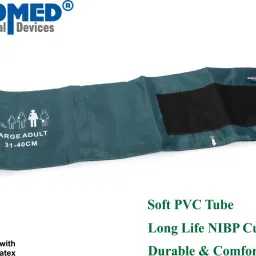NISCOMED NIBP Cuff for Large Blood pressure monitor Cuff Bp Monitor Cuff image 3