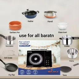 2200 W Radiant Cooktop Jog Dial, Touch Panel-20