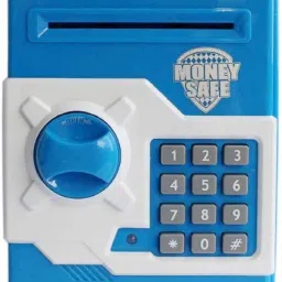Money Safe Kids Savings ATM Bank with Electronic Lock Coin Bank Coin Bank-image-86