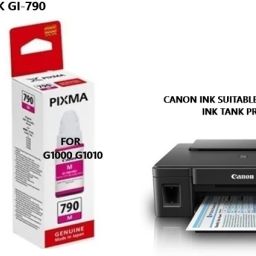 Pixma CANON PIXMA ORIGINAL INK SUITABLE FOR G1000 G1010 Ink Tank printer Black & Magenta Ink Bottle-image-19