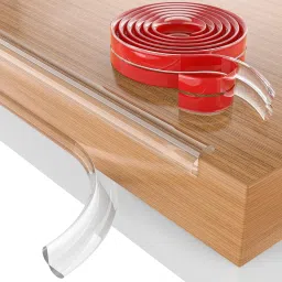 1-Meter Silicon Edge Protector, Baby Proofing corner Safety Strip for Kids-4