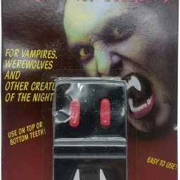 Brown Leaf Halloween Costume Accessories Pair of Vampire Teeth Fangs Set Elders Halloween Costume-picture-13