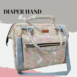 Premium Baby Diaper Handbag 3-in-1 Carrying Styles with Insulated Bottle Pockets Diaper Sling bag Newborn Diaper Organiser Bag-image-52