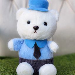 Latest Cute Police Bear Stuffed Soft Toy - 25 cm-image-70