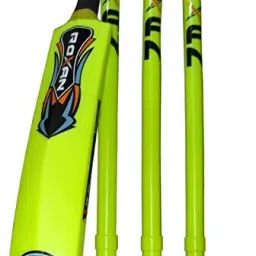 Plastic Stumps with Base, Bat and 2 Tennis Bal Alloy Baseball Bat For 8 Yrs-image-30