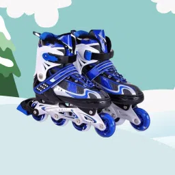 Roller Skates for Girls Age Group 7-12 Years Adjustable Inline skate In-line Skates - Size Free UK-picture-19