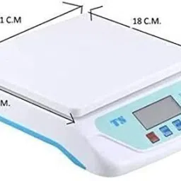 SELMEZ SF-550 30kg Electronic Compact Scale LCD Display High Quality Weight Machine Weighing Scale image 3