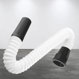 PVC White Flexible Hose – Sink Waste Pipe – 1Pc sink pipe set/ sink pipe/ adjustable pipe/ Waste Pipe White for Wash Basin/Sink Hose Pipe-image-29