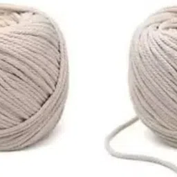 Cotton Piping Thread Dori (Pack of 2 Bundles) Off White Color Sewing Kit-image-67