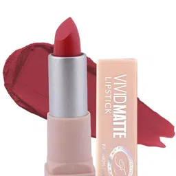 Fashion Colour Women Red Vivid Matte Velvet Texture Lipstick - Tomato 20-42