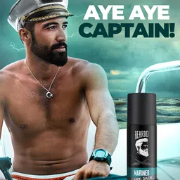 BEARDO Men Set of Mariner Capt Jack Deodorant 100 g + Mariner EDP 50 ml image 5