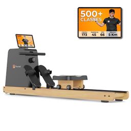 Flexnest Flexrower Bluetooth-Enabled Magnetic Rowing Machine for Home Gym Black-20