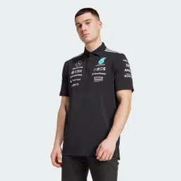 MERCEDES - AMG PETRONAS FORMULA ONE TEAM POLO BLACK MEN-image-41
