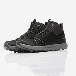 quechua Men Water Resistant Mid Ankle Hiking Shoes Black - NH150-picture-41