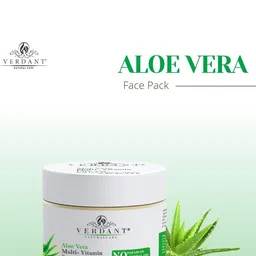 Verdant Natural Care Aloe Vera Multi Vitamin Face Pack 100ml-37