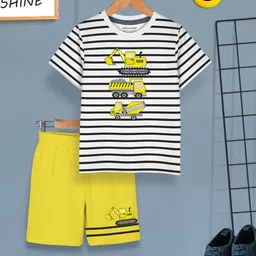 HELLCAT Boys Printed T-shirt with Shorts-image-10