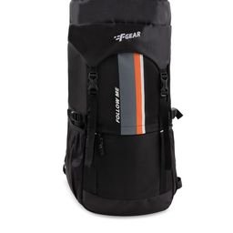 F Gear Black Solid Drift 40 Rucksack-image-33