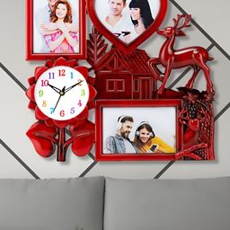 Attractionz Red Wall Clock-image-57
