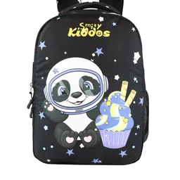 Smily Kiddos Space Panda Printed Backpack-34