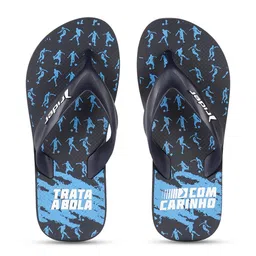 Rider Men Black & Blue Printed Thong Flip-Flops-picture-45
