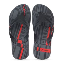 Rider Men Black & Red Printed Thong Flip-Flops-picture-10