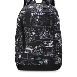 Puma Unisex Super PUMA Printed 14 Inch Laptop Backpack-image-4