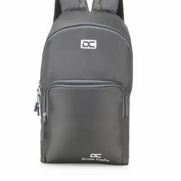 Dezire Crafts Unisex Grey Solid Backpack-16