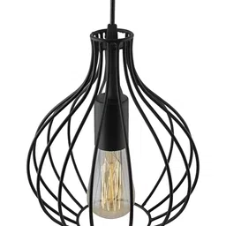 Whiteray Black Metal Contemporary Ceiling Lamp-image-56