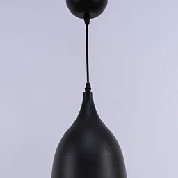 Whiteray Black & Yellow Textured Contemporary Ceiling Lamp-10