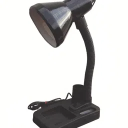 SPARK WORLD Black Metal Contemporary Bell Shaped Table Lamp-41