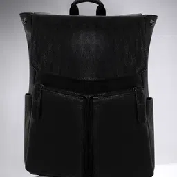 French Accent Men Non-Padded Backpack with Compression Straps-30