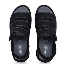 Ajanta Men Black Comfort Sandals-image-37