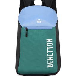 United Colors of Benetton Unisex Colourblocked Backpack-35