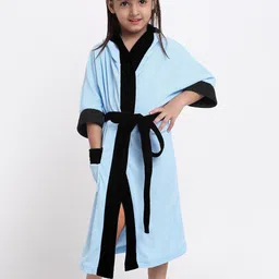 Creeva Kid Girls Hooded Bathrobe-image-30
