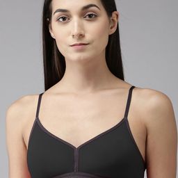 PIBU Pack Of 2 Full Coverage Non Padded Bra With 360 Degree Support image 5