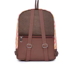 ZOUK Geometric Printed Backpack image 3