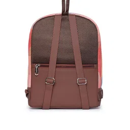 ZOUK Geometric Printed Backpack image 3