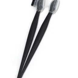 basicare Set of Eyebrow Razor & Groomer - Black image 5