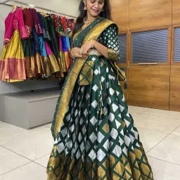Self Design Semi Stitched Lehenga Choli-image-66