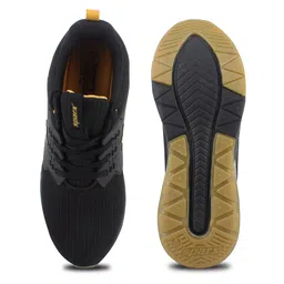 Sparx Men Black Mesh Running Non-Marking Shoes image 2