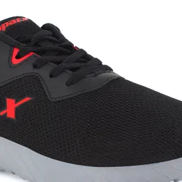 Sparx Men Black Mesh Running Non-Marking Shoes image 3
