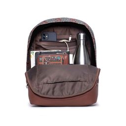 ZOUK Ethnic Motifs Printed Backpack image 4