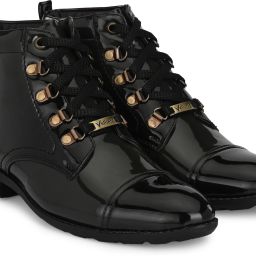 Royal Look Party Wear Shoes For Men ll Casual Shoes For Men ll Latest Patent Leather Boots for Men Boots For Men-image-73