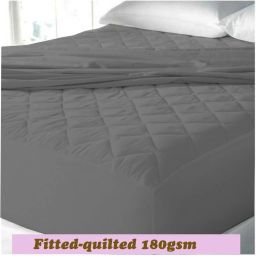 Fitted Single Size Breathable, Stretchable, Waterproof Mattress Cover-image-38