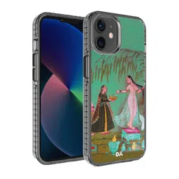 DailyObjects Adults Green & Pink Maids With Offerings iPhone 12 Mini Back Case-50