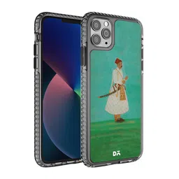 DailyObjects Green & White Printed  iPhone 11 Pro Back Case image 1