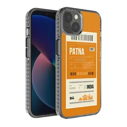DailyObjects Yellow & White Patna City Tag iPhone 13 Back Case-22