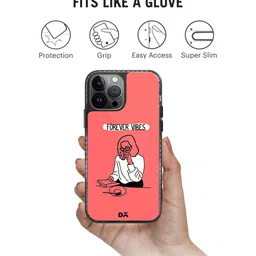 DailyObjects Forever Vibes Stride Printed iPhone 15 Pro Max Super Slim Back Case image 2